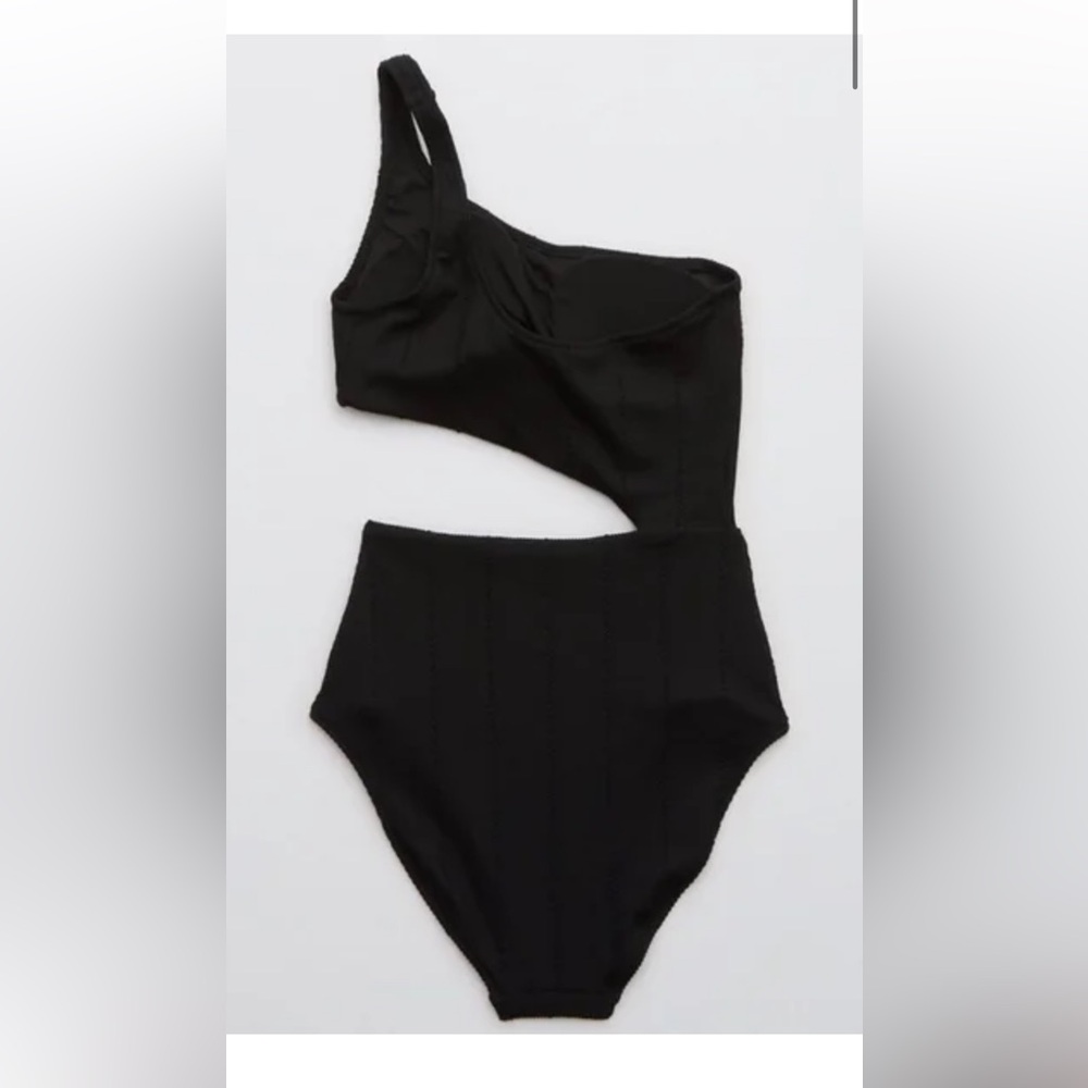 Aerie Swim Asymmetrical One Piece Bathingsuit